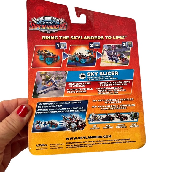 Skylanders Superchargers Sky Slicer Sky Vehicle Age 6+ New in Box - Picture 2 of 3